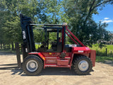 2007 TAYLOR T330S 33000 LB CAPACITY DIESEL FORKLIFT PNEUMATIC 145/135" 2 STAGE MAST 4 WAY VALVE 7614 HOURS STOCK # BF9871149-TXB