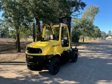 2018 HYSTER H155FT 15500 LB LP GAS FORKLIFT PNEUMATIC 128/173" 2 STAGE MAST SIDE SHIFTING FORK POSITIONER 2914 HOURS STOCK # BF9526159-TXB
