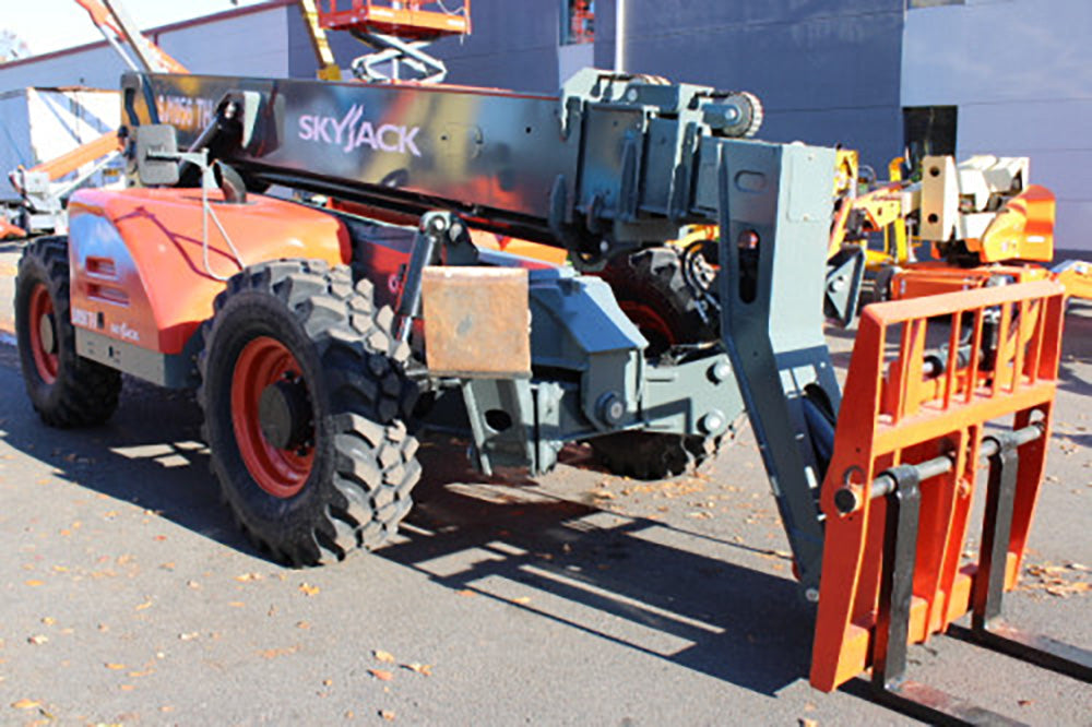 2017 SKYJACK SJ1056-THS 10000 LB DIESEL TELESCOPIC FORKLIFT TELEHANDLER ...