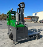 2011 COMBI C8000 8000 LB LP GAS FORKLIFT PNEUMATIC 120/180" 2 STAGE MAST SIDE SHIFTING FORK POSITIONER 4360 HOURS STOCK # BF9469519-NCB - United Lift Equipment LLC