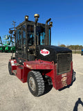 2018 TAYLOR X160 16000 LB CAPACITY DIESEL FORKLIFT DUAL DRIVE PNEUMATIC 110/132 2 STAGE MAST SIDE SHIFTER FORK POSITIONER ENCLOSED CAB 7200 HOURS STOCK # BF9791139-RIL - United Lift Equipment LLC