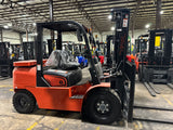 2025 VIPER FD45 10000 LB DIESEL FORKLIFT PNEUMATIC 90/189" 3 STAGE MAST SIDE SHIFTER STOCK # BF9395839-ILIL - United Lift LLC