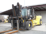 2015 HOIST P550 55000 LB DIESEL FORKLIFT PNEUMATIC 154/144" 2 STAGE MAST SIDE SHIFTING FORK POSITIONER ENCLOSED CAB ONLY 2,065 HOURS STOCK # BF91591179-DIENC - United Lift Equipment LLC