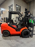 BRAND NEW 2024 VIPER FD35 8000 LB DIESEL FORKLIFT DUAL PNEUMATIC TIRES 89/189" 3 STAGE MAST SIDE SHIFTER (PLUMBED 4 WAYS TO CARRIAGE FORK POSITIONER OPTIONAL UPGRADE) STOCK # BF9387429-BUF
