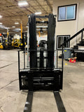 2014 LINDE RX60-30L 6000 LB ELECTRIC FORKLIFT PNEUMATIC 90/188" 3 STAGE MAST SIDE SHIFTING FORK POSITIONER STOCK # BF9189449-BUF - United Lift Equipment LLC