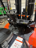 BRAND NEW 2024 VIPER FD35 8000 LB DIESEL FORKLIFT DUAL PNEUMATIC TIRES 89/189" 3 STAGE MAST SIDE SHIFTER (PLUMBED 4 WAYS TO CARRIAGE FORK POSITIONER OPTIONAL UPGRADE) STOCK # BF9387429-BUF