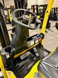 2019 HYSTER E100XN 10000 LBS ELECTRIC 94/185" 3 STAGE MAST SIDE SHIFTER ONLY 1,102 HOURS STK# BF9267129-BUF - United Lift Equipment LLC