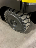 2019 HYSTER E100XN 10000 LBS ELECTRIC 94/185" 3 STAGE MAST SIDE SHIFTER ONLY 1,102 HOURS STK# BF9267129-BUF - United Lift Equipment LLC