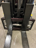 2019 YALE ERC070VG 7000 LB ELECTRIC FORKLIFT CUSHION 90/187" 3 STAGE MAST SIDE SHIFTING FORK POSITINER ONLY 979 HOURS STOCK # BF9197919-BUF - United Lift Equipment LLC
