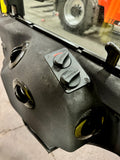 2020 HYSTER H50FT 5000 LB LP GAS FORKLIFT PNEUMATIC 89/195" 3 STAGE MAST SIDE SHIFTING FORK POSITIONER ENCLOSED CAB with HEAT 863 HOURS STOCK # BF9211329-BUF - United Lift Equipment LLC