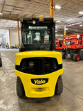 2016 YALE GDP110VX 11000 LB DIESEL FORKLIFT PNEUMATIC 94/185" 3 STAGE MAST ENCLOSED HEATED CAB 1675 HOURS STOCK # BF9349159-BUF - United Lift Equipment LLC
