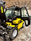 2016 YALE GDP110VX 11000 LB DIESEL FORKLIFT PNEUMATIC 94/185" 3 STAGE MAST ENCLOSED HEATED CAB 1675 HOURS STOCK # BF9349159-BUF - United Lift Equipment LLC