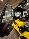 2016 YALE GDP110VX 11000 LB DIESEL FORKLIFT PNEUMATIC 94/185" 3 STAGE MAST ENCLOSED HEATED CAB 1675 HOURS STOCK # BF9349159-BUF - United Lift Equipment LLC