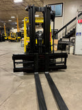 2015 HYSTER S155FT 15500 LB LP GAS FORKLIFT CUSHION 99/185" 3 STAGE MAST SIDE SHIFTING FORK POSITIONER 2746 HOURS STOCK # BF9483479-BUF - United Lift Equipment LLC
