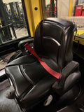 2021 HYSTER H155FT 15500 LB DIESEL FORKLIFT PNEUMATIC 127/173" 2 STAGE CLEAR VIEW MAST SIDE SHIFTING FORK POSITIONER ENCLOSED CAB HEAT & AC 1,155 HOURS STOCK # BF9593139-BUF