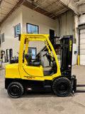 2017 HYSTER H60FT 6000 LB DIESEL FORKLIFT PNEUMATIC 86/181" 3 STAGE MAST SIDE SHIFTER LOW HOURS STOCK # BF9239339-BUF - United Lift Equipment LLC