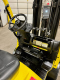 2017 HYSTER H60FT 6000 LB DIESEL FORKLIFT PNEUMATIC 86/181" 3 STAGE MAST SIDE SHIFTER LOW HOURS STOCK # BF9239339-BUF - United Lift Equipment LLC