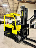 2019 HYSTER E120XN 12000 LBS ELECTRIC 107/157" 2 STAGE CLEAR VIEW MAST SIDE SHIFTER 72" FORKS STK# BF9277129-BUF - United Lift Equipment LLC