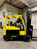 2019 HYSTER E120XN 12000 LBS ELECTRIC 107/157" 2 STAGE CLEAR VIEW MAST SIDE SHIFTER 72" FORKS STK# BF9277129-BUF - United Lift Equipment LLC