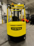 2019 HYSTER E120XN 12000 LBS ELECTRIC 107/157" 2 STAGE CLEAR VIEW MAST SIDE SHIFTER 72" FORKS STK# BF9277129-BUF - United Lift Equipment LLC