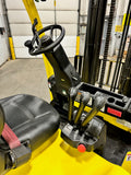 2019 HYSTER E120XN 12000 LBS ELECTRIC 107/157" 2 STAGE CLEAR VIEW MAST SIDE SHIFTER 72" FORKS STK# BF9277129-BUF - United Lift Equipment LLC