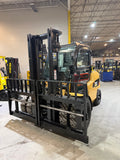 2019 CATERPILLAR DP50N1 11000 LB DIESEL FORKLIFT PNEUMATIC 94/132" 2 STAGE CLEAR VIEW MAST ENCLOSED CAB DUAL SIDE SHIFTER 1287 HOURS STOCK # BF9358729-BUF - United Lift LLC