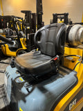 2020 CATERPILLAR/MITSUBISHI FGC25N 5000 LB LP GAS FORKLIFT CUSHION 93/217" 3 STAGE MAST SIDE SHIFTING FORK POSITIONER 976 HOURS STOCK # BF9118749-BUF
