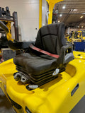 2021 HYSTER E120XN 12000 LBS 48V ELECTRIC 94/185" 3 STAGE MAST SIDE SHIFTING FORK POSITIONER PLUMBED 4 WAYS TO CARRIAGE 1,210 HOURS STK# BF9247349-BUF - United Lift LLC