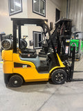 2020 CATERPILLAR/MITSUBISHI FGC25N 5000 LB LP GAS FORKLIFT CUSHION 83/187" 3 STAGE MAST SIDE SHIFTING FORK POSITIONER 878 HOURS STOCK # BF987829-BUF - United Lift LLC