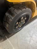 2020 CATERPILLAR/MITSUBISHI FGC25N 5000 LB LP GAS FORKLIFT CUSHION 83/187" 3 STAGE MAST SIDE SHIFTING FORK POSITIONER 878 HOURS STOCK # BF987829-BUF - United Lift LLC