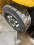 2020 CATERPILLAR/MITSUBISHI FGC25N 5000 LB LP GAS FORKLIFT CUSHION 83/187" 3 STAGE MAST SIDE SHIFTING FORK POSITIONER 878 HOURS STOCK # BF987829-BUF - United Lift LLC