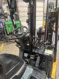 2020 CATERPILLAR/MITSUBISHI FGC25N 5000 LB LP GAS FORKLIFT CUSHION 83/187" 3 STAGE MAST SIDE SHIFTING FORK POSITIONER 878 HOURS STOCK # BF987829-BUF - United Lift LLC