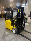 2020 YALE ERP040VTN 4000 LB 82/187" 3 STAGE MAST SIDE SHIFTER ELECTRIC FORKLIFT CUSHION 832 HOURS STOCK # BF986289-BUF - United Lift LLC