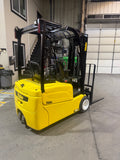 2020 YALE ERP040VTN 4000 LB 82/187" 3 STAGE MAST SIDE SHIFTER ELECTRIC FORKLIFT CUSHION 832 HOURS STOCK # BF986289-BUF - United Lift LLC