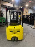 2020 YALE ERP040VTN 4000 LB 82/187" 3 STAGE MAST SIDE SHIFTER ELECTRIC FORKLIFT CUSHION 832 HOURS STOCK # BF986289-BUF - United Lift LLC