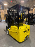 2020 YALE ERP040VTN 4000 LB 82/187" 3 STAGE MAST SIDE SHIFTER ELECTRIC FORKLIFT CUSHION 832 HOURS STOCK # BF986289-BUF - United Lift LLC