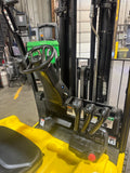 2020 YALE ERP040VTN 4000 LB 82/187" 3 STAGE MAST SIDE SHIFTER ELECTRIC FORKLIFT CUSHION 832 HOURS STOCK # BF986289-BUF - United Lift LLC