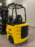 2008 BENDI B40/48E-180D 4000 LB CAPACITY ELECTRIC FORKLIFT CUSHION 87/198" 3 STAGE MAST SIDE SHIFTING FORK POSITIONER 2137 HOURS STOCK # BF976139-BUF - United Lift Used & New Forklift Telehandler Scissor Lift Boomlift