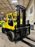 2016 HYSTER H175FT 17500 LB DIESEL FORKLIFT DUAL DRIVE PNEUMATIC 118/140" 2 STAGE CLEAR VIEW MAST SIDE SHIFTING FORK POSITIONER 90" FORKS 1842 HOURS STOCK # BF9571459-BUF - United Lift Equipment LLC