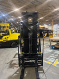 2020 YALE ERP040VTN 4000 LB 89/259" QUAD MAST SIDE SHIFTING FORK POSITIONER 3 WHEEL 36V ELECTRIC FORKLIFT 722 HOURS STOCK # BF9116179-BUF - United Lift LLC
