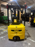 2020 YALE ERP040VTN 4000 LB 89/259" QUAD MAST SIDE SHIFTING FORK POSITIONER 3 WHEEL 36V ELECTRIC FORKLIFT 722 HOURS STOCK # BF9116179-BUF - United Lift LLC