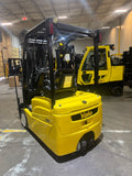 2020 YALE ERP040VTN 4000 LB 89/259" QUAD MAST SIDE SHIFTING FORK POSITIONER 3 WHEEL 36V ELECTRIC FORKLIFT 722 HOURS STOCK # BF9116179-BUF - United Lift LLC