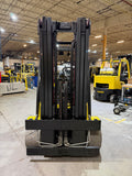 2022 YALE GLC120SVXN 12000 LB LP GAS FORKLIFT CUSHION 92/185" 3 STAGE MAST SIDE SHIFTER PLUMBED 4 WAYS TO CARRIAGE STOCK # BF9197859-BUF - United Lift LLC