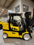 2022 YALE GLC120SVXN 12000 LB LP GAS FORKLIFT CUSHION 92/185" 3 STAGE MAST SIDE SHIFTER PLUMBED 4 WAYS TO CARRIAGE STOCK # BF9197859-BUF - United Lift LLC