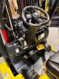2022 YALE GLC120SVXN 12000 LB LP GAS FORKLIFT CUSHION 92/185" 3 STAGE MAST SIDE SHIFTER PLUMBED 4 WAYS TO CARRIAGE STOCK # BF9197859-BUF - United Lift LLC