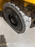 2020 CATERPILLAR/MITSUBISHI FG50CN 11000 LB LP GAS FORKLIFT PNEUMATIC 93/201" 3 STAGE MAST SIDE SHIFTING FORK POSITIONER PLUMBED 4 WAYS TO CARRAIGE 1296 HOURS STOCK # BF9283319-BUF