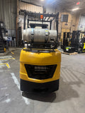 2020 CATERPILLAR 2C6000 6000 LB LP GAS FORKLIFT FINGER TIP CONTROL 82/170" 3 STAGE MAST SIDE SHIFTER ATTACHEMENT UNDER 900 HOURS TREADED TIRES STOCK # BF987249-BUF