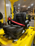 2019 HYSTER E60XN-33 6000 LB ELECTRIC FORKLIFT CUSHION 89/188" 3 STAGE MAST SIDE SHIFTING FORK POSITIONER ONLY 780 HOURS STOCK # BF981839-BUF