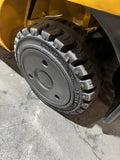 2021 CATERPILLAR/MITSUBISHI FGC20N 4000 LB LP GAS FORKLIFT CUSHION 83/187 3 STAGE MAST SIDE SHIFTING FORK POSITIONER ATTACHMENT LOW HOURS STOCK # BF998929-BUF