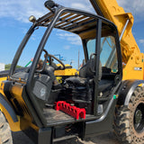 2015 JCB 509-42 9000 LB DIESEL TELESCOPIC FORKLIFT TELEHANDLER PNEUMATIC 4WD OPEN CAB 3004 HOURS STOCK # BF9648599-WIB - United Lift Equipment LLC